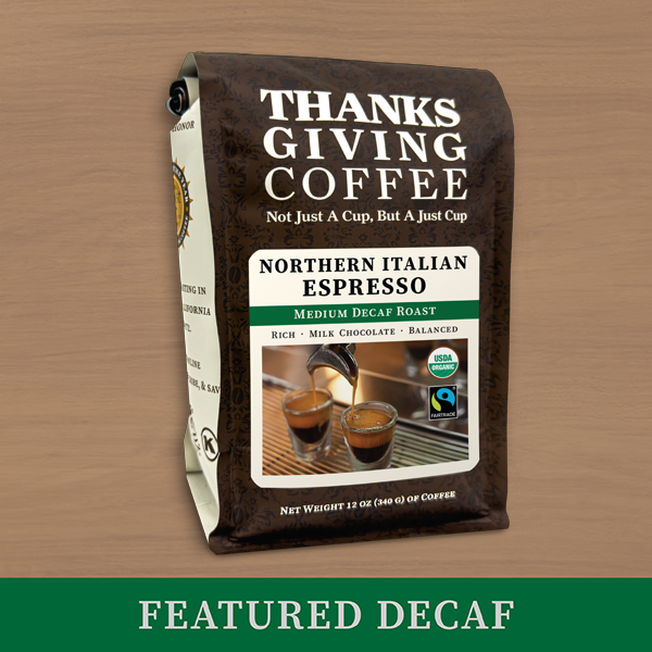 Northern Italian Style Espresso - Decaf
